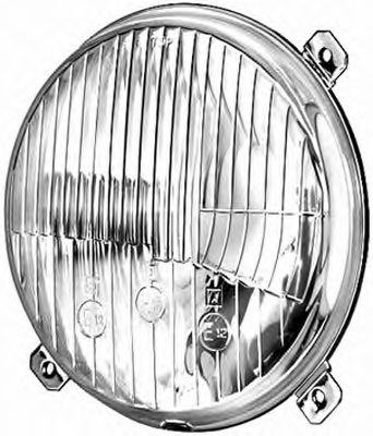 Headlight Halogen 1L3996002-411 by Hella Left