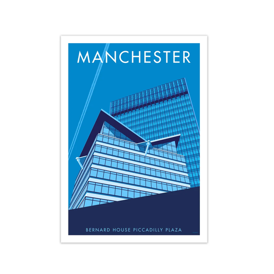 'Manchester Bernard House' Graphict Art