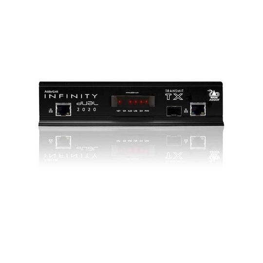 ADDER ALIF2020T ADDERLINK INFINITY DUAL DVI-SL + 4 USB TR - GBIC