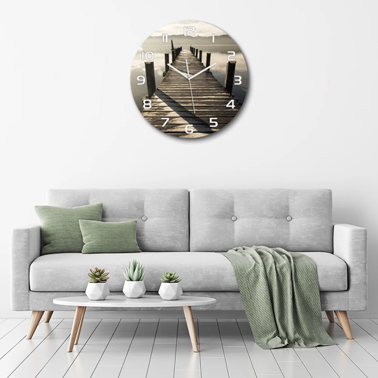 Johnedward 60cm Silent Wall Clock