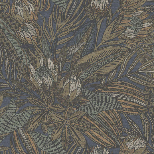 Holden Decor Susara Navy Wallpaper