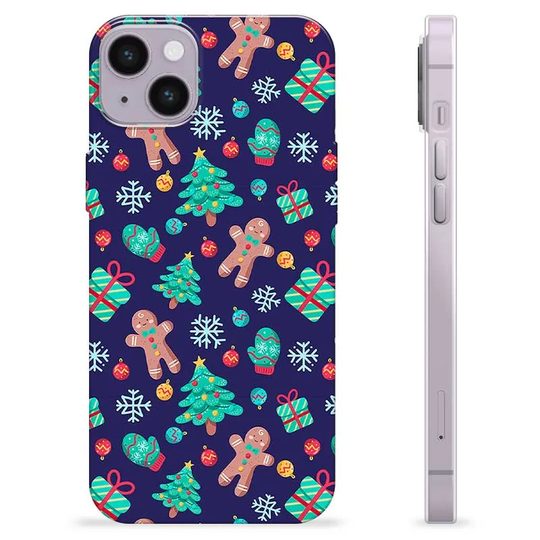 iPhone 14 Plus TPU Case - Gingerbread Man