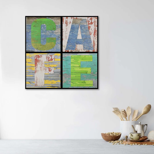 Canvas Print Coffee Collage