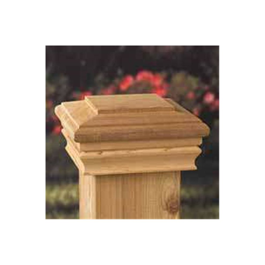 72262 4 x 4 Classic Post Cap Cedar