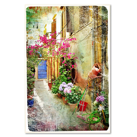 Canvas Print, Cities And Beige Architecture 16411