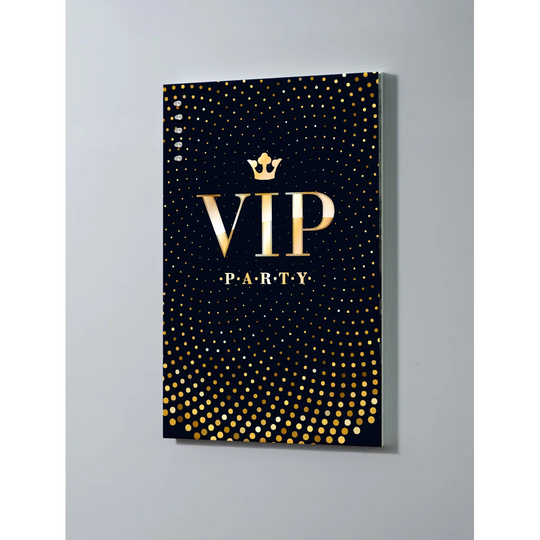 Vip Club Magnetic Wall Mounted Cork Board