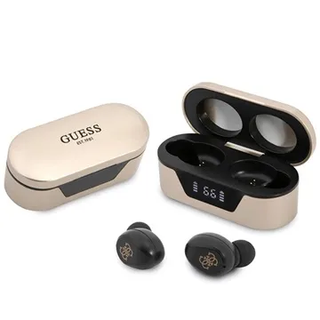 Guess GUTWST31ED Classic Logo TWS Earphones - Gold