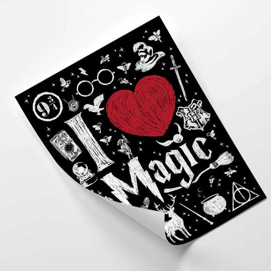 Poster, I Love Magic, Harry Potter