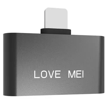 Love Mei Lightning Adapter - iPhone X/8/8 Plus - Black