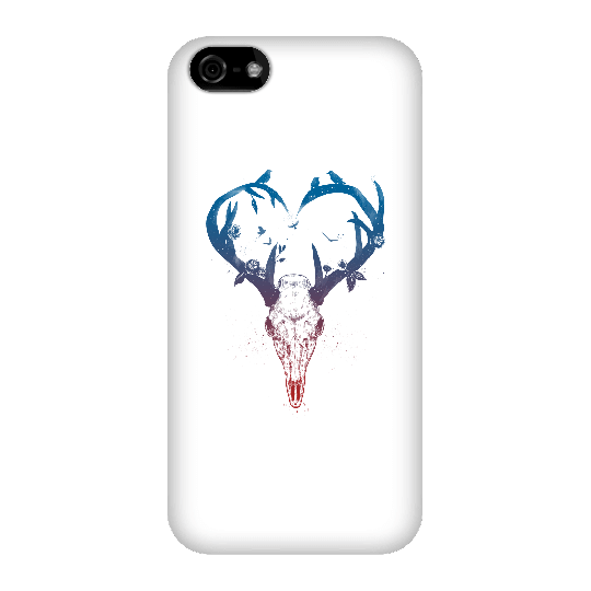 Balazs Solti Antlers Phone Case for iPhone and Android - iPhone 5C - Snap Case - Gloss