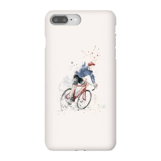 Balazs Solti Cycler Phone Case for iPhone and Android - iPhone 8 Plus - Snap Case - Matte