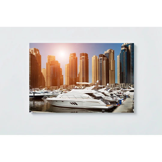 Yacht Harbour Magnetic Wall Mounted Cork Board