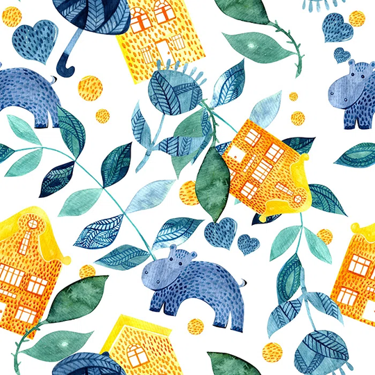 Walllpaper Roll 416X254cm Mural Decoration Kitchen Livingroom Bedroom Wallpaper Material With Print - Hippo Houses