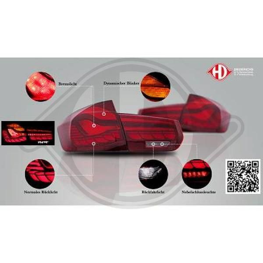 Taillight set HD Tuning 1217892 Diederichs 1217892