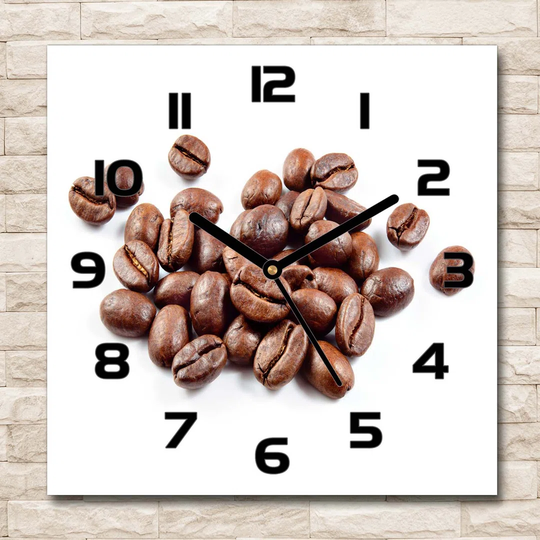 Imojean Coffee Beans Silent Wall Clock