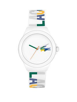 Lacoste Neocroc Unisex Watch (White), White, Women