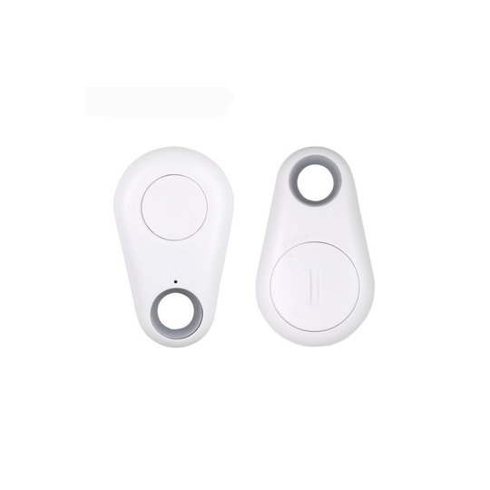 (White- No battery) Anti-lost Alarm Smart Tag Wireless Bluetooth Tracker Child Bag Wallet Key Finder BLT Locator anti lost alarm itag