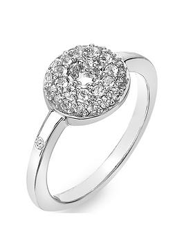 Hot Diamonds Forever White Topaz Ring