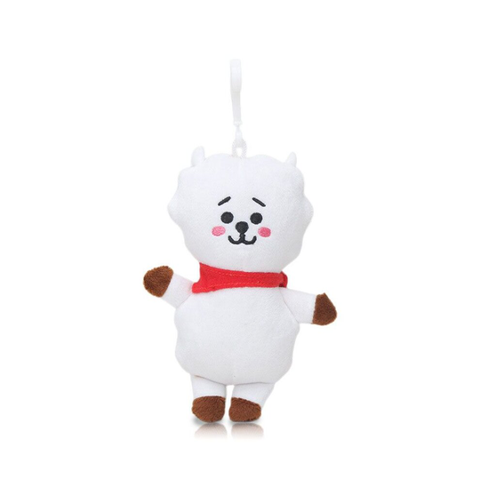(Rj 3502) Kpop Cartoon Plush Keychain Animal Chimmy Cooky Koya Mang Rj Shooky Tata Fans Gift