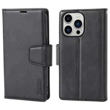 Hanman Miro2 iPhone 14 Pro Max Wallet Case - Black