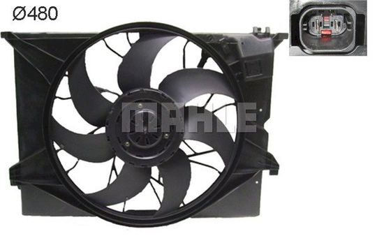 Air Conditioning fan 8EW376791-681 by BEHR