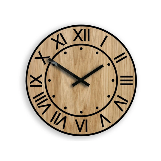 Cullompt 33 cm Silent Wall Clock