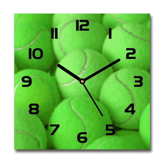 Jevgenija Tennis Balls Silent Wall Clock