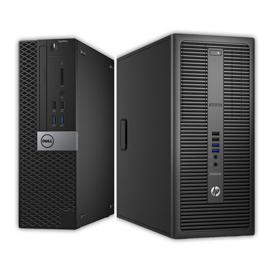 Windows 11 Dell HP PC Corei5 6th Gen SFF 8GB RAM 500GB SSD WiFi Faster