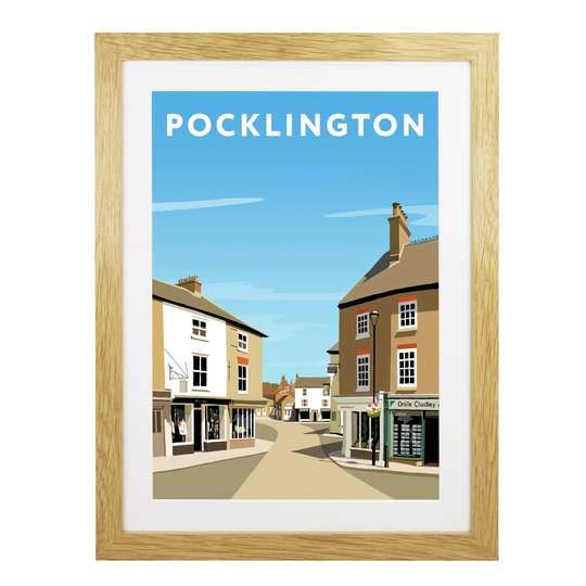 Pocklington by Richard O'Neil - Graphic Art Print on Paper
