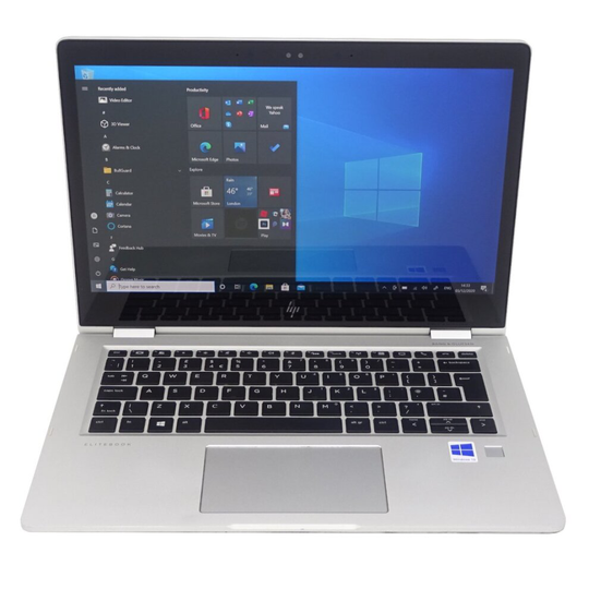 EliteBook X360 1030 G2 - I5-7300U, 8GB RAM, 512GB SSD, Windows 10 Pro