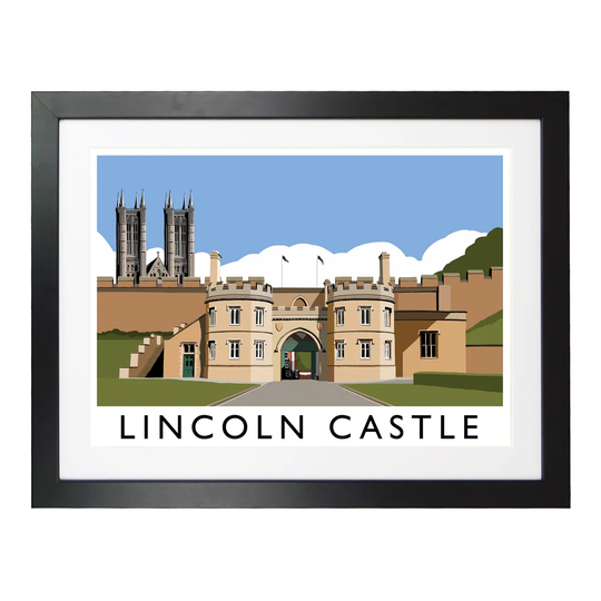 'Lincoln Castle 2' Graphic Art