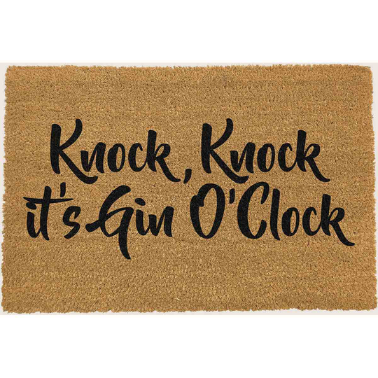 Kentwell Message Mats Gin O'clock 70X40Cm