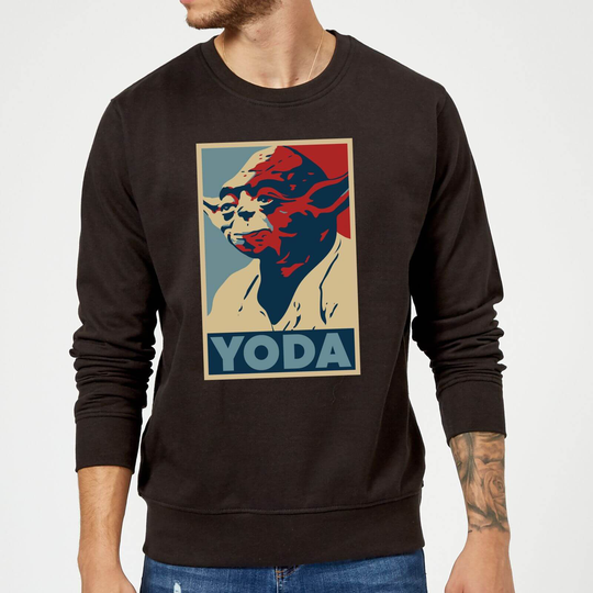 Star Wars Yoda Poster Sweatshirt - Black - S
