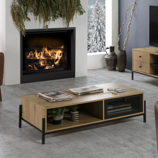 Cohn Coffee Table with Storage