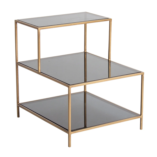 Batorz Side Table with Storage