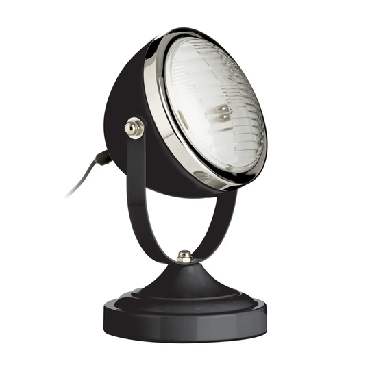 Interiors By Premier Table Lamp - Black/Chrome Finish