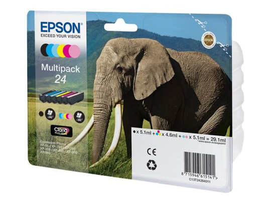 Ink Cart/Claria PhotoHD 24 Elephant MP