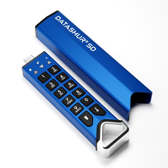 iStorage datAshur SD 256 bit AES- XTS encryption