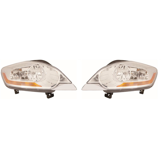 Ford Kuga Mk1 SUV 2008-4/2013 Halogen Headlights Headlamps 1 Pair O/S & N/S
