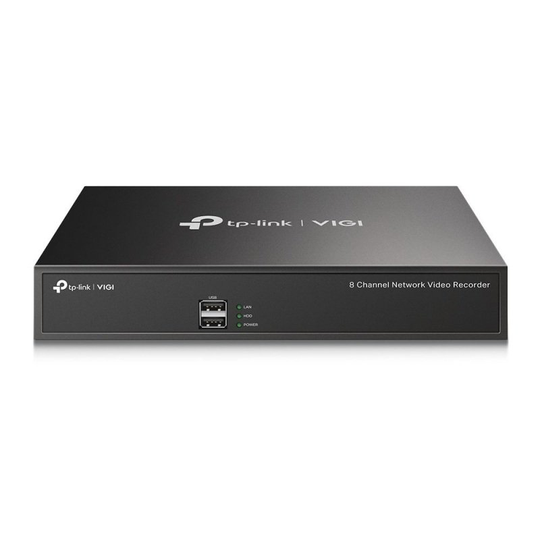 TP-Link VIGI CCTV NVR1008H - Standalone NVR - 8 Channels