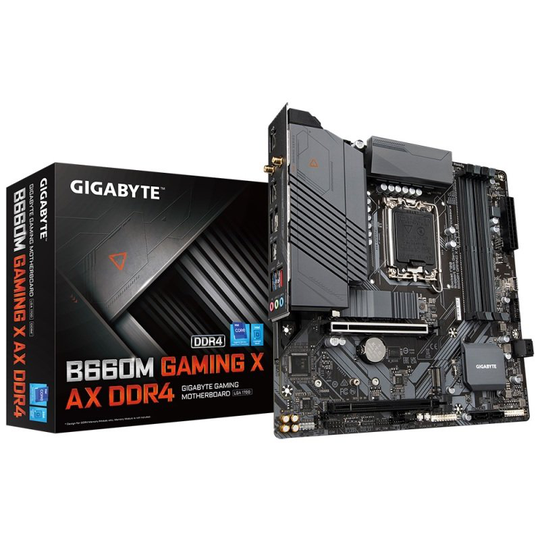Gigbayte B660M GAMING X AX DDR4 mATX Motherboard