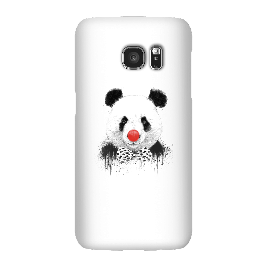 Balazs Solti Red Nosed Panda Phone Case for iPhone and Android - Samsung S7 - Snap Case - Matte