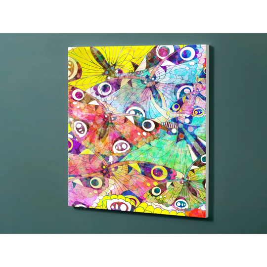 Notiz Motive Butterfly Magnetic Wall Mounted Cork Board