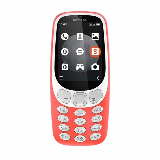 (Unlocked, Red) Nokia 3310 Single Sim | 3G | 64MB | 64MB RAM