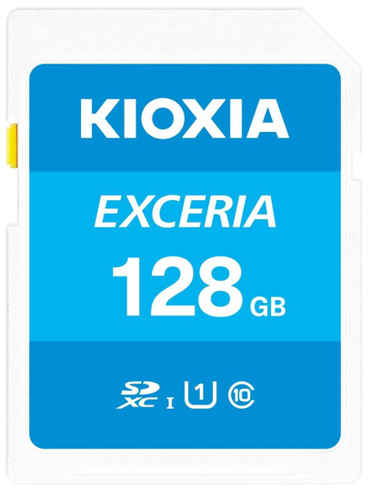 Kioxia 64GB Exceria U1 Class 10 SD card