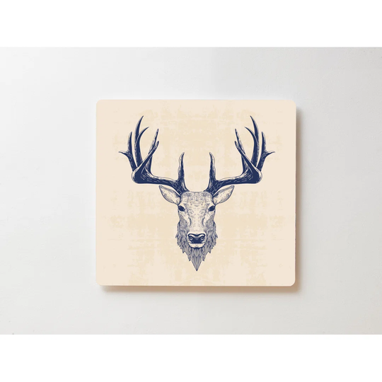 Backlight Motive Wall Picture Deer Magnetic Cork Board