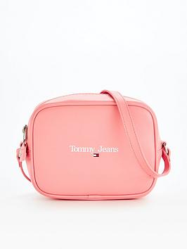 Tommy Jeans Essential Pu Camera Bag - Pink