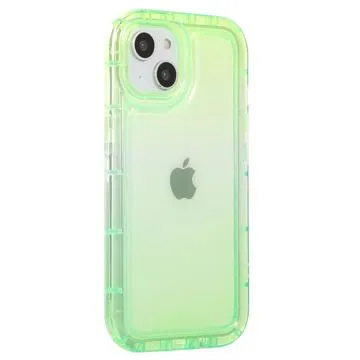 Gradient Color iPhone 14 Plus TPU Case - Green