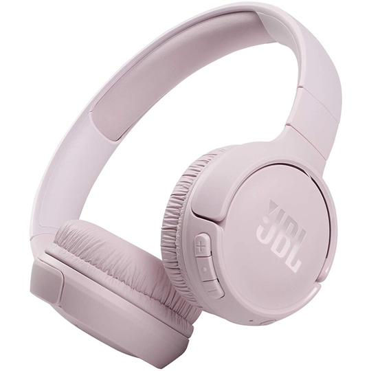 JBL Tune510BT - Wireless over-ear headphones featuring Bluetooth 5.0, up to 40 hours battery life and speed charge, in rose