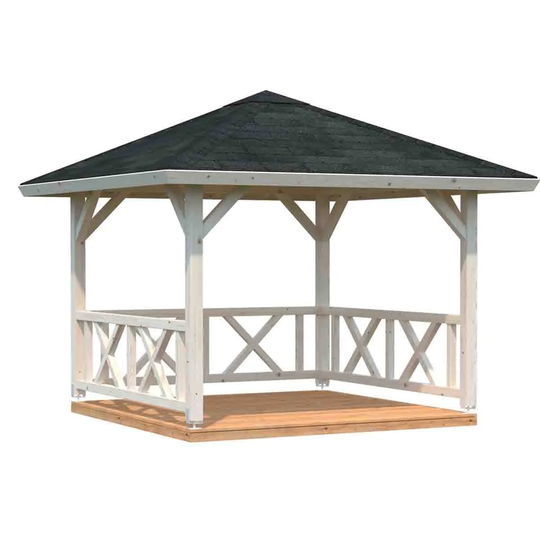 Palmako Betty 9.0 M2 Traditional Square Garden Gazebo